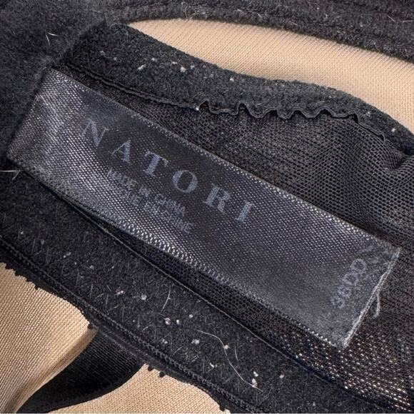 NATORI / black Geo Icon Sweetheart Contour bra / 36DD - Picture 4 of 7